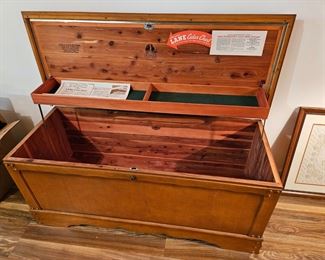 $90 Lane Cedar Chest Maple