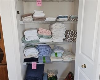 Blankets, Sheets & towels