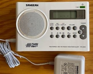 $25 Sangean FM-AM-Weather radio