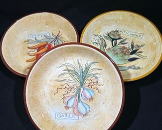 Certified International bowl trio