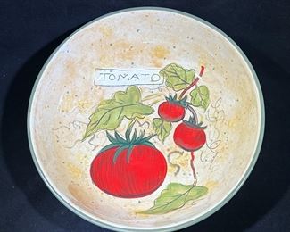 Large Certified International pasta serving bowl 