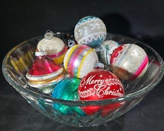 Shiny Brite ornaments 