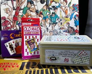 Vintage games and puzzles