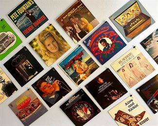 Small collection of LPs to include Elvis Presley, Jonny Cash, Herb Alpert and the Tijuana Brass, Frank Sinatra and more.