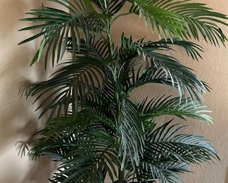 Faux palm tree