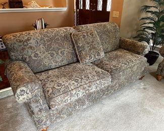 FlexSteel upholstered sleeper sofa