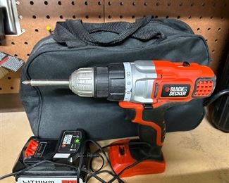 Black and Decker cordless drill