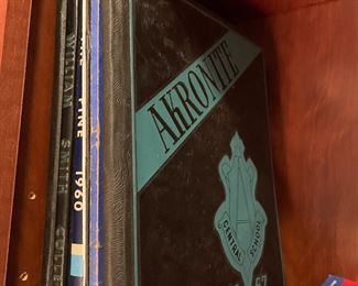 Vintage yearbooks