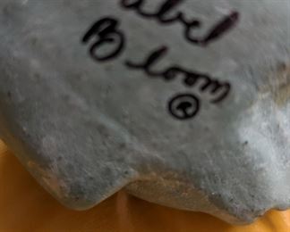 Retired, Isabel Bloom - Signed,  Sitting Child Reading a Book 3 1/2 x 3