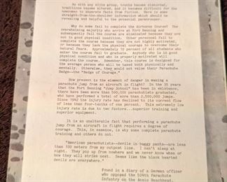 Guide For Airborne Students 