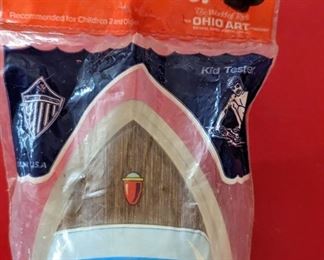 1960's All Metal 'Cabin Cruiser' NIP Toy