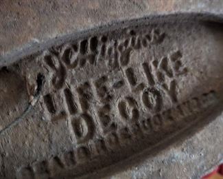 JCHiggins - LIFE-LIKE DECOY - SEARS ROEBUCK AND CO. 