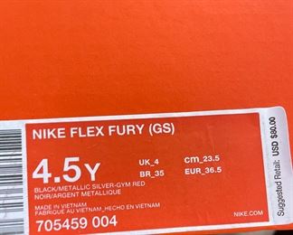 Brand New Nike Leather Cleats. Size 4.5 Youth. Photo 3 of 3.