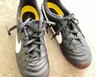 Brand New Nike Leather Cleats. Size 4.5 Youth. Photo 1 of 3.