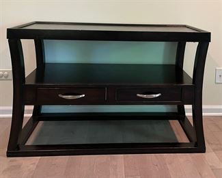 Wood Console Table. Measures 48" x 19" x 30". Photo 1 of 2.