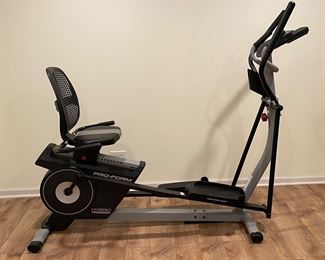 Pro-Form Hybrid Trainer - Recumbent Bike / Elliptical Trainer. Photo 1 of 3.