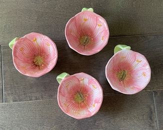 Brand New Set of 4 Nanette Vacher for Ambiance Collections Lily Tea Cups. Photo 1 of 3.