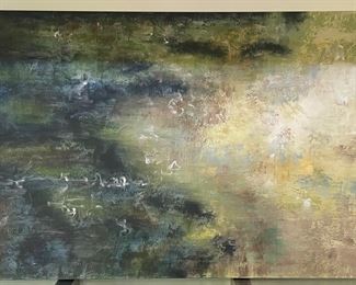 "June Gloom" Print on Canvas. Measures 72" x 48".