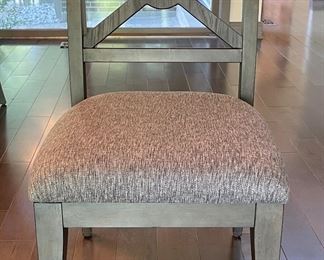 Set of 8 Walter E. Smithe Dining Chairs. Each Measures 20" W x 23" D with 19" Seat Height. Photo 1 of 4.