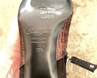 Brand New Bruglia Size 37.5 Ankle Booties. Photo 2 of 2.