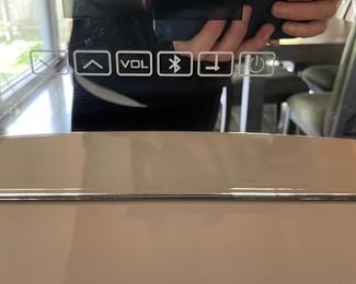 First Generation Hollywood Vanity Mirror with Bluetooth Capability. Measures 24" W x 32" H x 12" D. Photo 3 of 4.