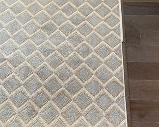 Area Rug. Measures 13' 4" x 9' 4". Some Fraying on Trim. Photo 1 of 2.