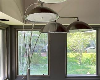Nova of California Modern "Mushroom" Floor Lamp. Measures 7' H x 58" D. Photo 2 of 3.