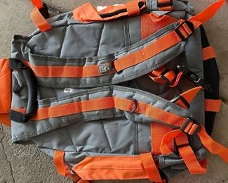 DC Shoe Company Orange Backpack. Photo 2 of 2.