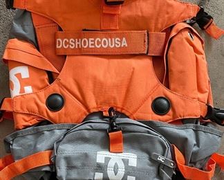 DC Shoe Company Orange Backpack. Photo 1 of 2.