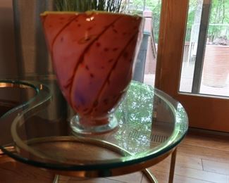 blown  glass  vase 