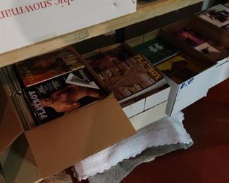 playboy  magazines  1.00  each on  sunday