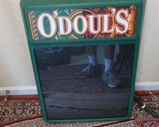 beer light up menu board