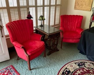PAIR OF VINTAGE SIDE CHAIRS