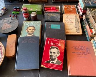 BOOKS ON LINCOLN.  