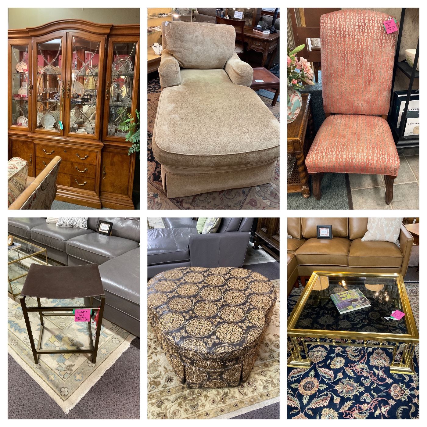 Just a sample of the items featured on our online auction.  

https://roundthehouseconsignment.hibid.com/
