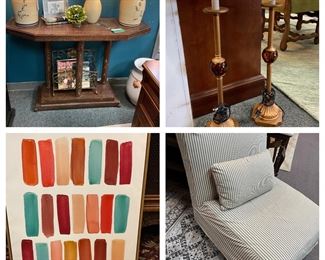 Just a sample of the items featured on our online auction.
https://roundthehouseconsignment.hibid.com/