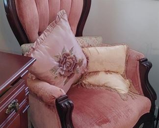 Beautiful Rosewood Victorian armchair