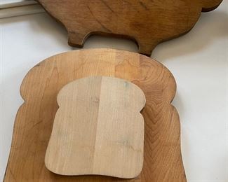 Wooden cutting boards