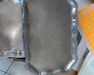 Vintage Wilton Pewter Trays