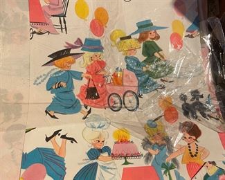 Vintage Hallmark Wrapping Paper