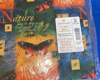 Vintage Wrapping Paper, Hallmark