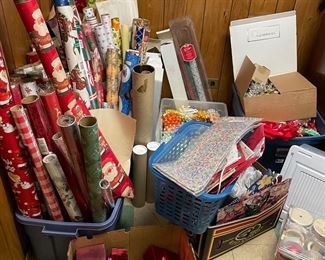 Tons of Wrapping Paper!
