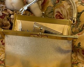 Vintage Gold Purse
