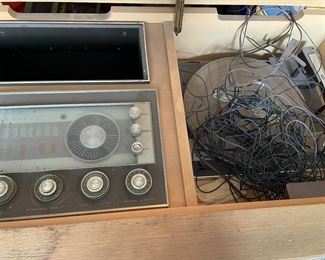 MCM Blonde Wood Zenith HI FI