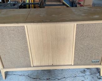 MCM Blonde Wood Zenith HI FI