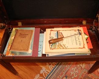 Vintage piano books