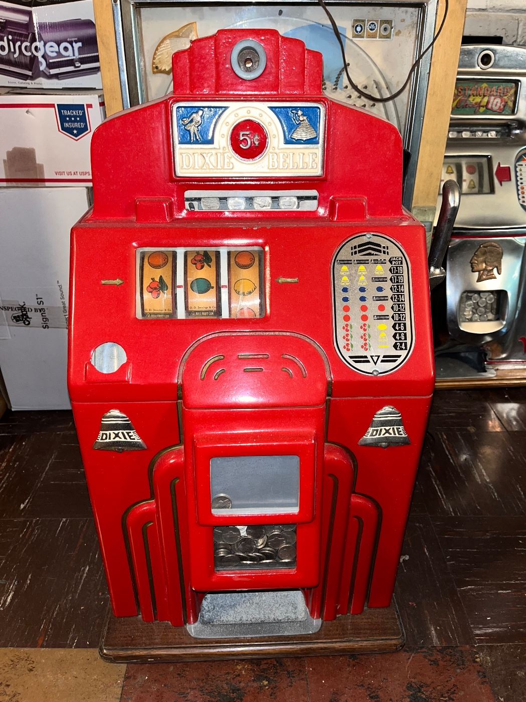 antique Jennings bell slot machine