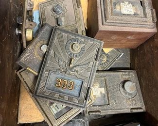 antique post office box doors 