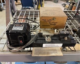 Mini Dremel lathe 