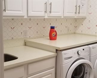 Laundry room cabinets